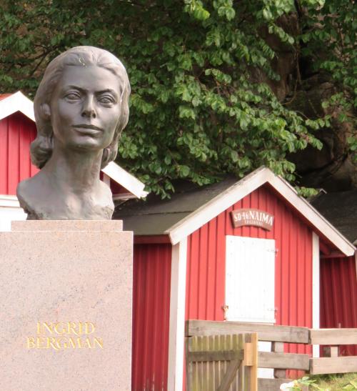 Ingrid-Bergman-Denkmal in Fjällbacka © Wolfgang Sander 2015
