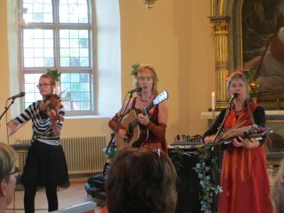 Huldrelokkk, Konzert 2013 in Billinge kyrka © Wolfgang Sander