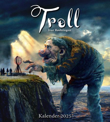 Troll-Kalender Rødningen 2025 Aune Verlag