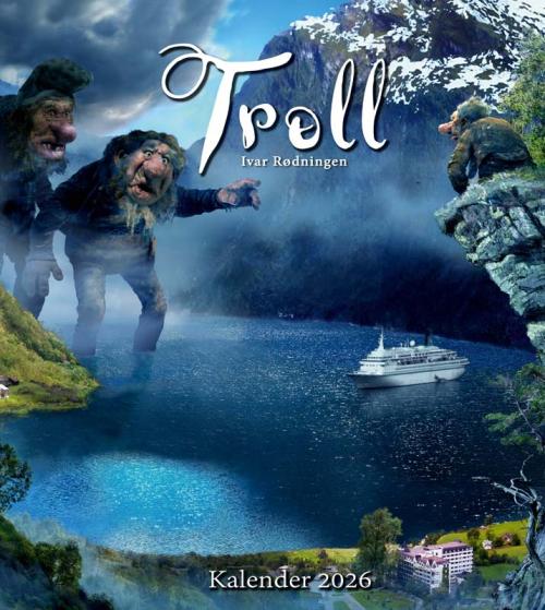 Troll-Kalender Rdningen 2026 Aune Verlag