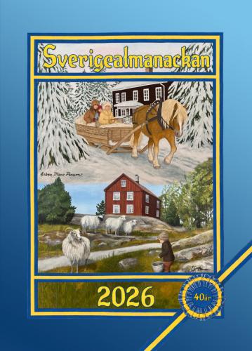 Sverigealmanackan - Kalender 2025  SwallingsVerlag