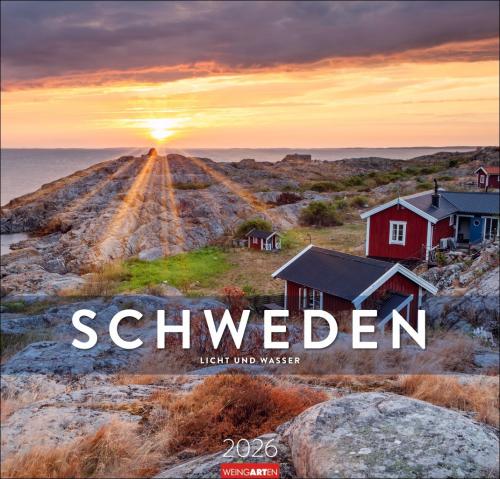 Kalender Schweden 2026 Weingarten Verlag