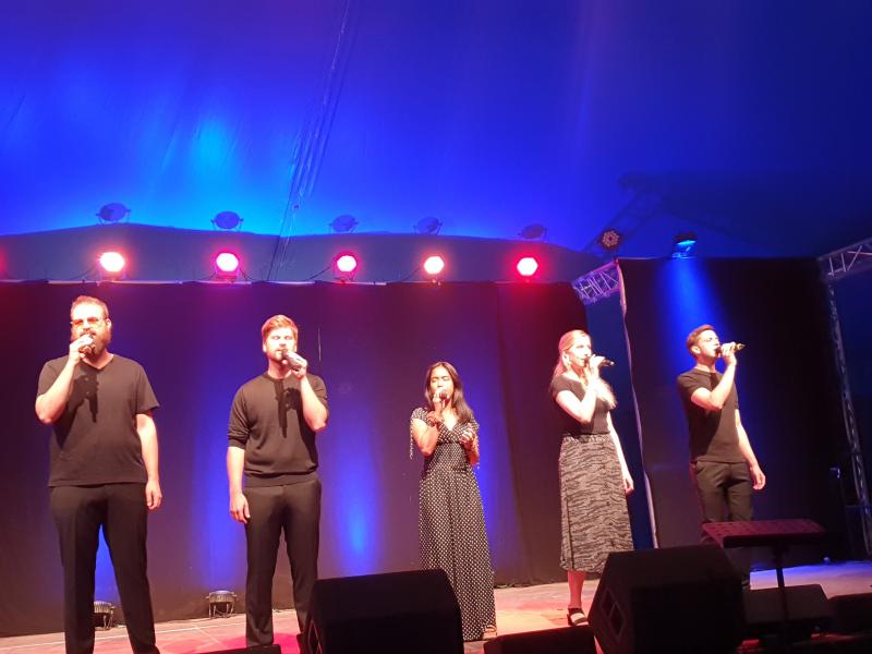 Konzert The Real Group  Wolfgang Sander 2022