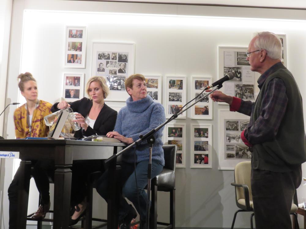 Julia Nachtmann, Emelie Schepp, Margarete von Schwarzkopf und Klaus Eberitzsch (Leuenhagen & Paris) © Wolfgang Sander
