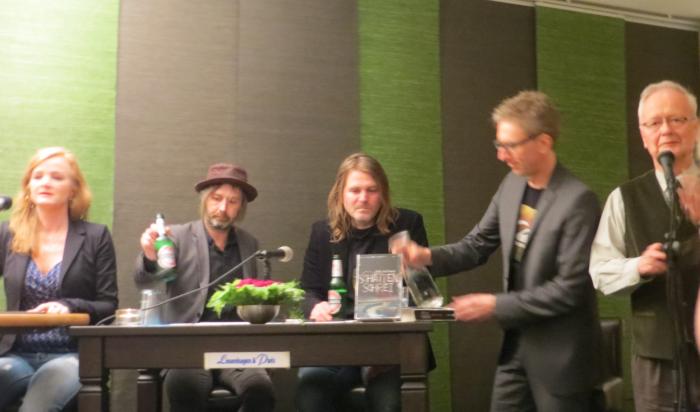 Nina Petri, Håkan Axlander Sund, Jerker Eriksson, Günter Keil und Klaus Eberitzsch (Leuenhagen & Paris) © Wolfgang Sander