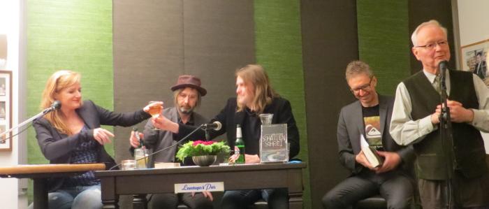 Nina Petri, Håkan Axlander Sund, Jerker Eriksson, Günter Keil und Klaus Eberitzsch (Leuenhagen & Paris) © Wolfgang Sander