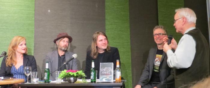 Nina Petri, Håkan Axlander Sund, Jerker Eriksson, Günter Keil und Klaus Eberitzsch (Leuenhagen & Paris) © Wolfgang Sander