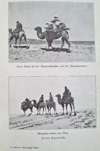 Sven Hedin: Auf Großer Fahrt © Stadtbibliothek Hannover