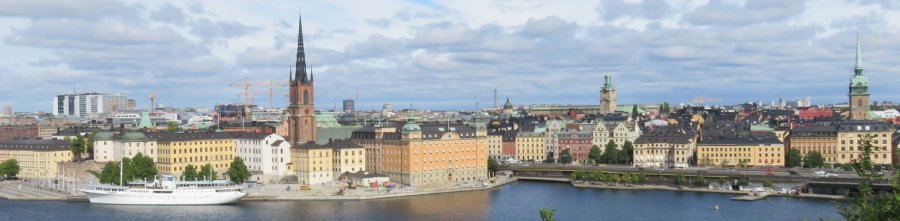 Riddarholmen und Gamla Stan vom Monteliusvägen