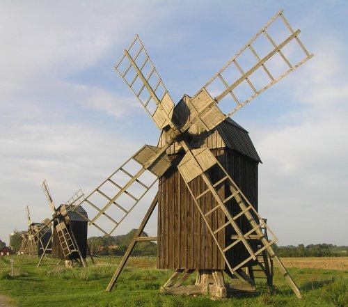 Windmühlen auf Öland © Wolfgang Sander